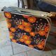 Pliant de camping  vintage fleuri
