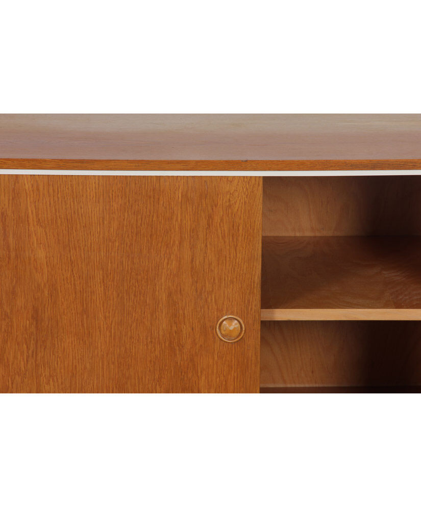 Vintage oak commodus by Drevozpracujici zavody, circa 1970