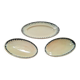 Lot oval serving dishes Badonviller model/series Carthage