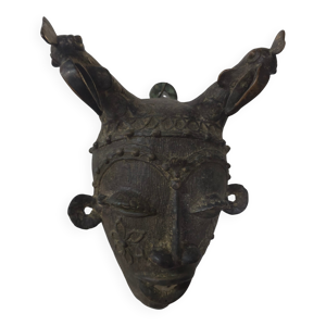 Masque Africain en bronze