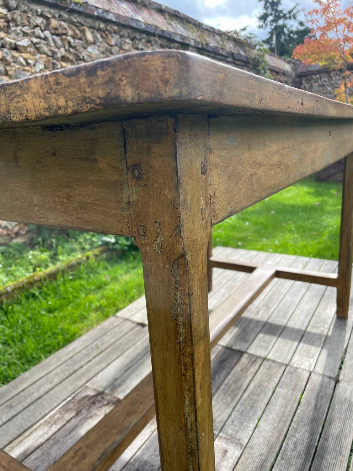 Old farmhouse table for 4-6 people