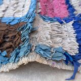 Moroccan Boucherouite Carpet - 112 x 176 cm