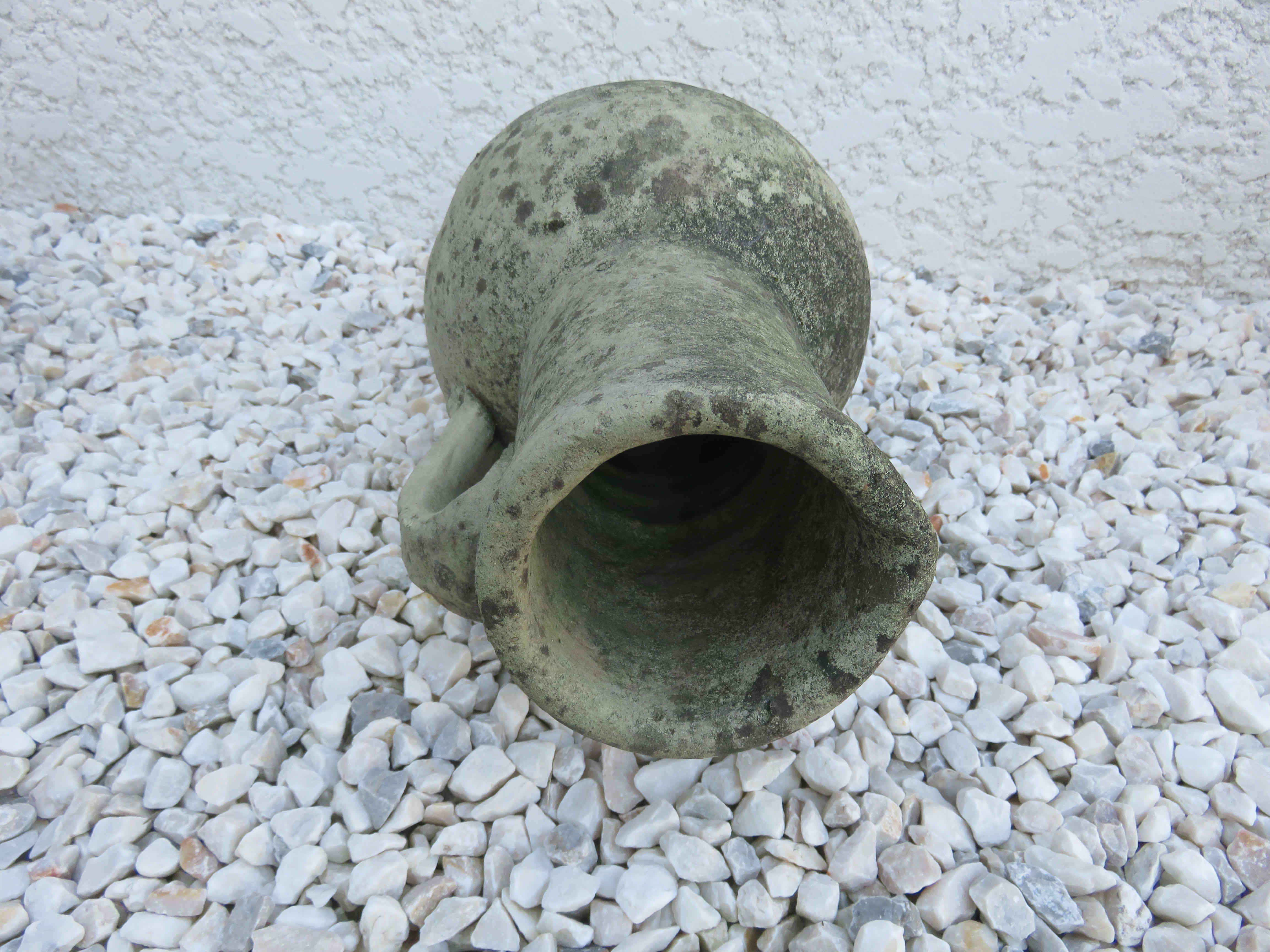 Ancient terracotta "Amphora" flower pot