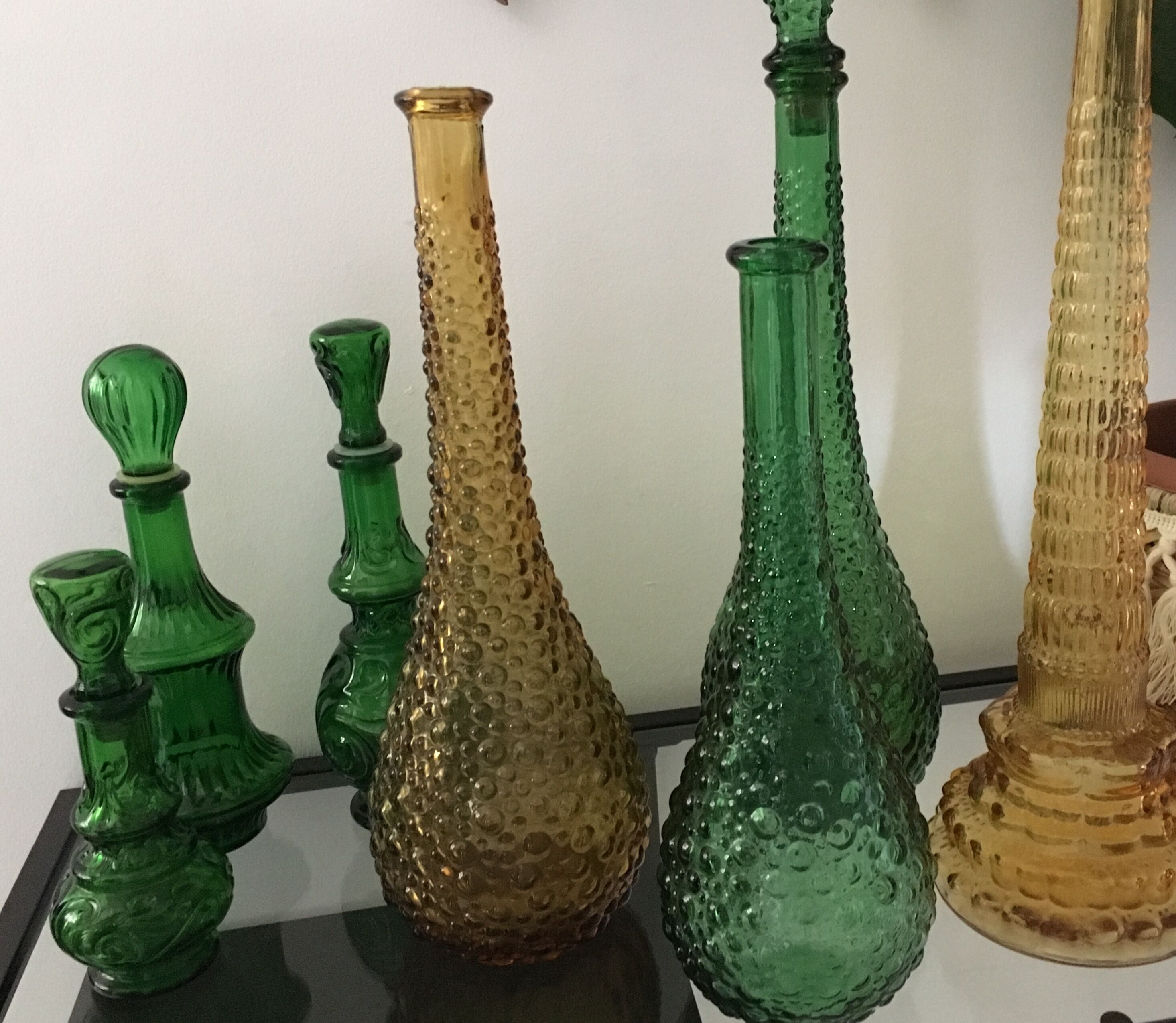 Empoli  decanters 1970