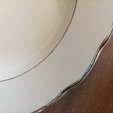 Sarreguemines deep plate Golden border dc 1023424