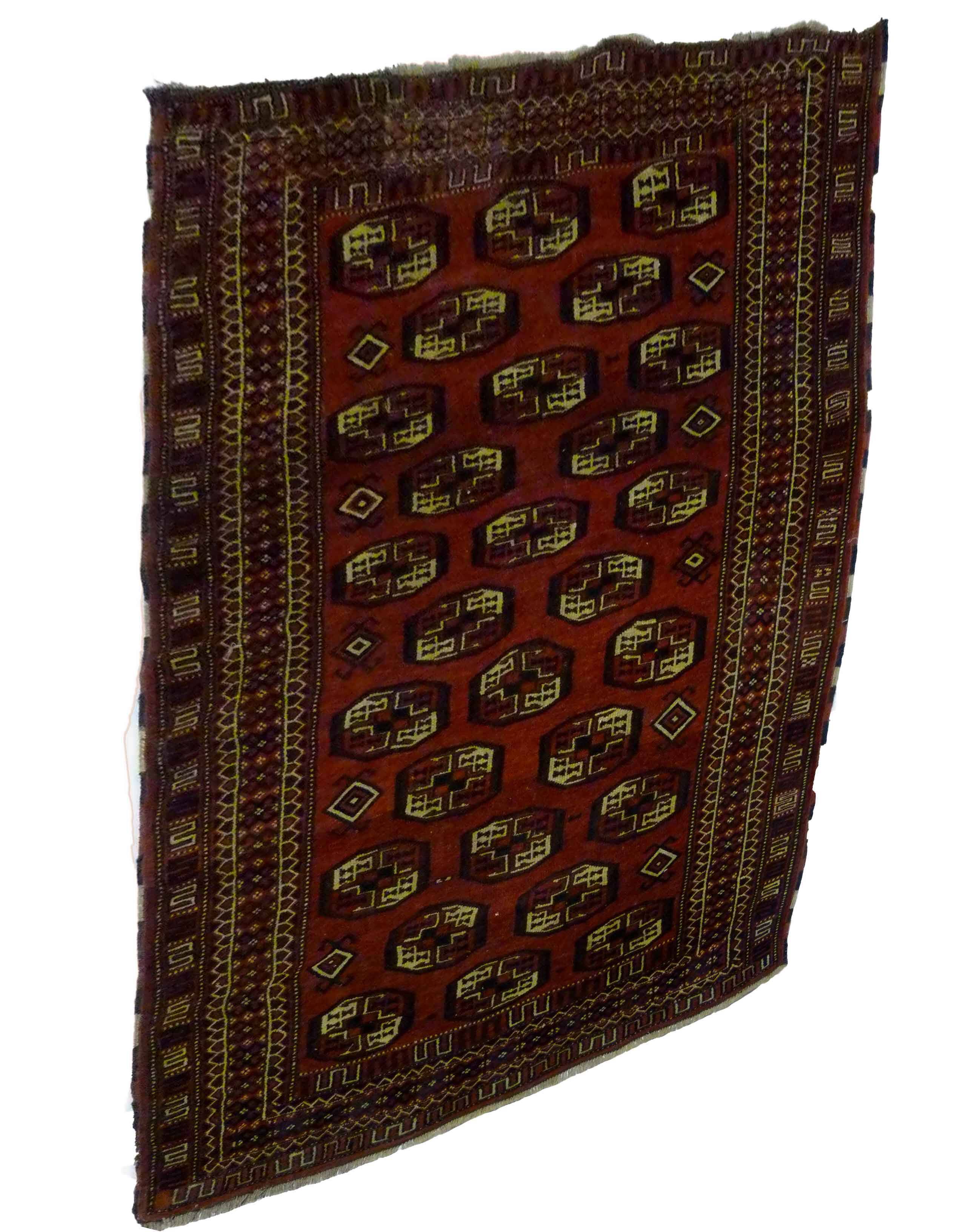2 old persian rugs 175x108