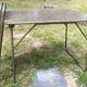 Ensemble militaire vintage Verhaeghe 1 table + 2 chaises