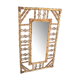 Bamboo rattan mirror design 1960 Chinoiserie