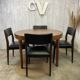 Vintage extendable table