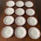 Set de 12 assiettes à dessert Saint Amand 1930