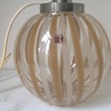 Murano glass table lamp by Carlo Moretti 1970