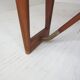 Boomerang desk in teak by Peter Lavig Nielsen for Denmark, 1950s