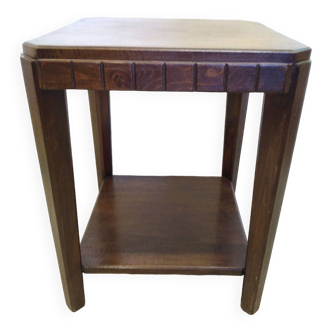 Art deco pedestal table/side furniture