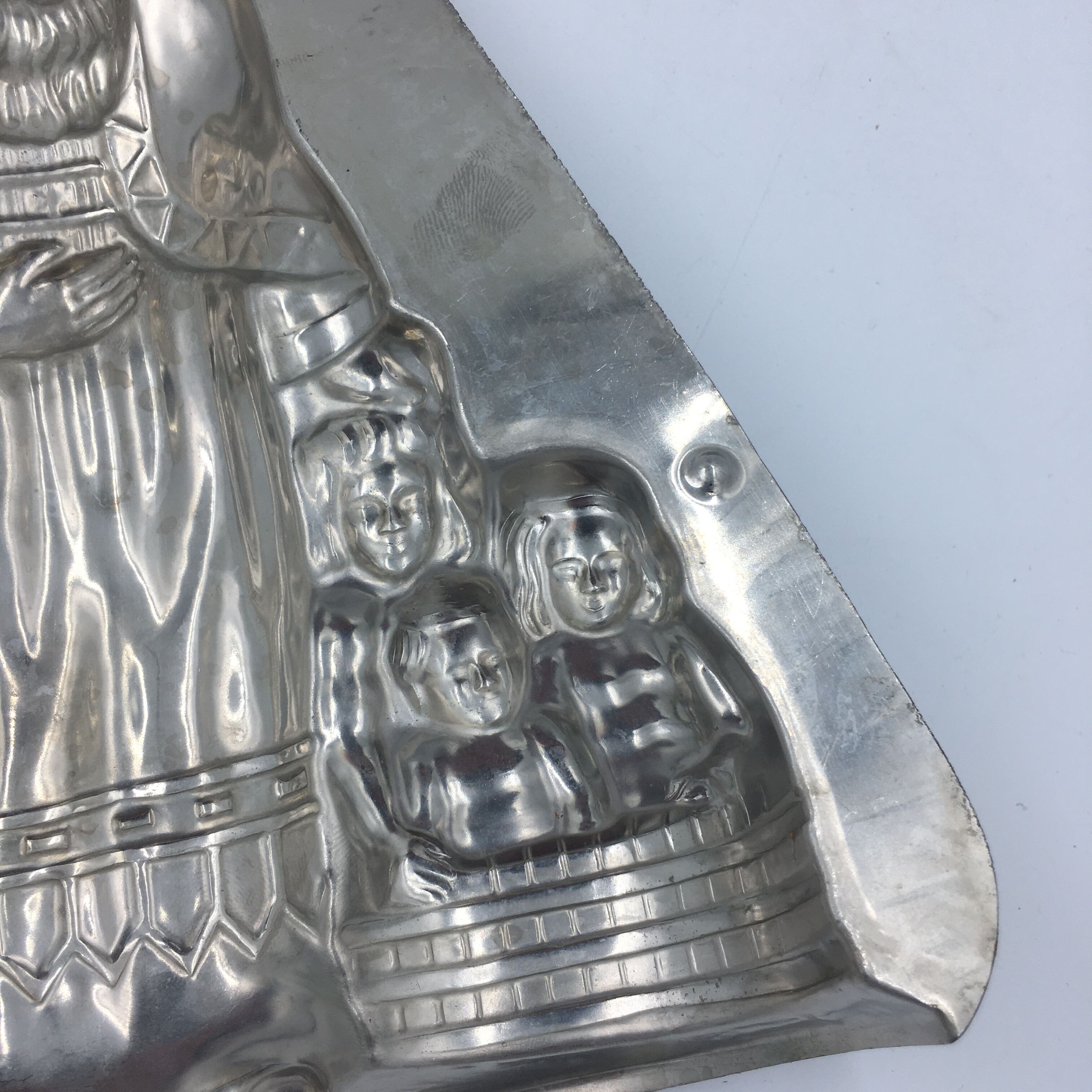 Chocolate mold of St. Nicholas