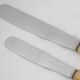 Christofle Art Deco, 24 horn knives, 12 dinner + 12 side, dessert.