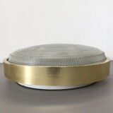 Vintage holophane ceiling light