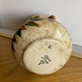 Art Enamel Vase signed Tess