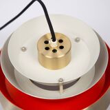 Pair of 2 Swedish vintage pendant lamps Trava by Carl Thore, Granhaga, 1960