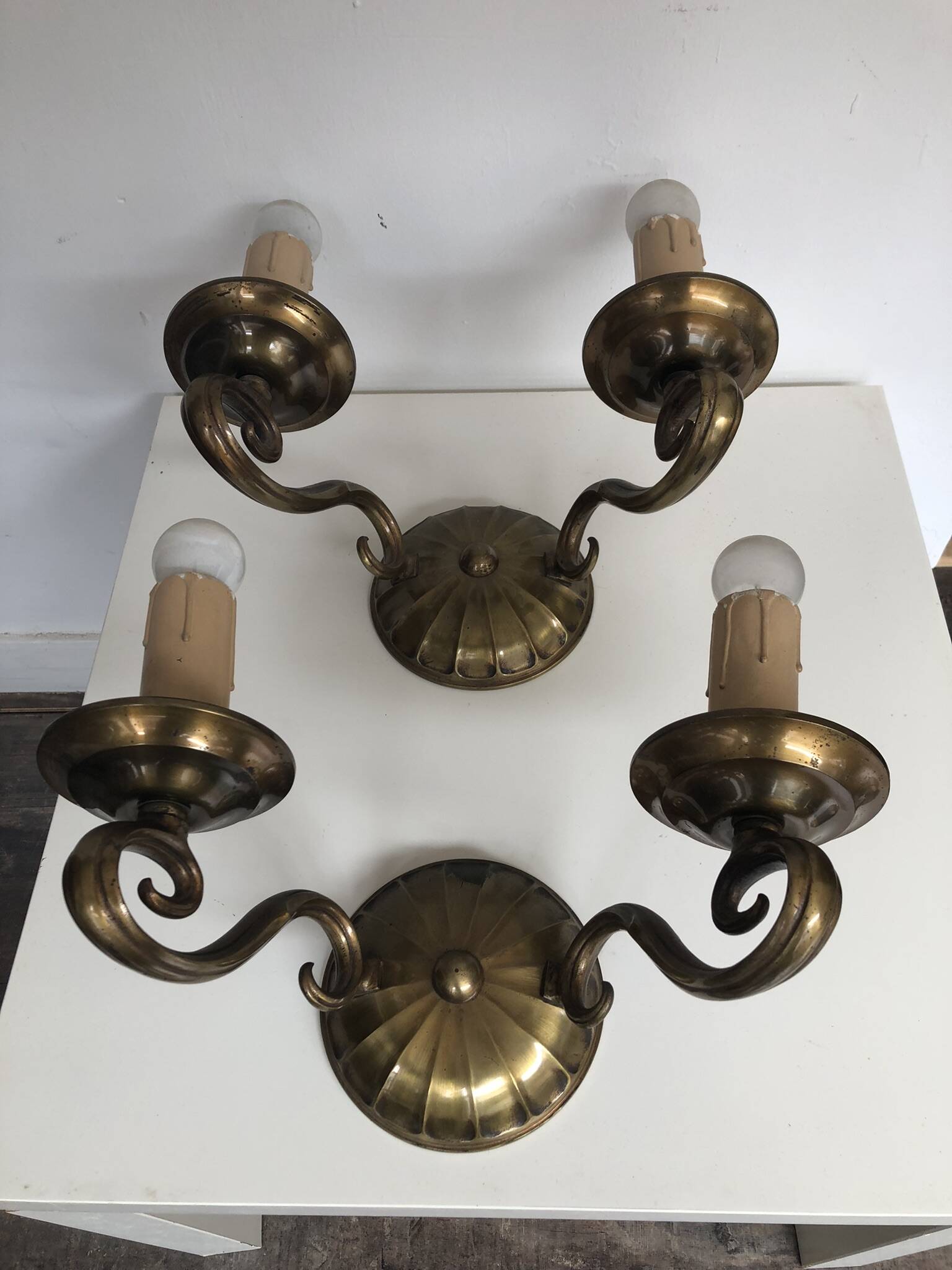 Pair of Art Deco sconces