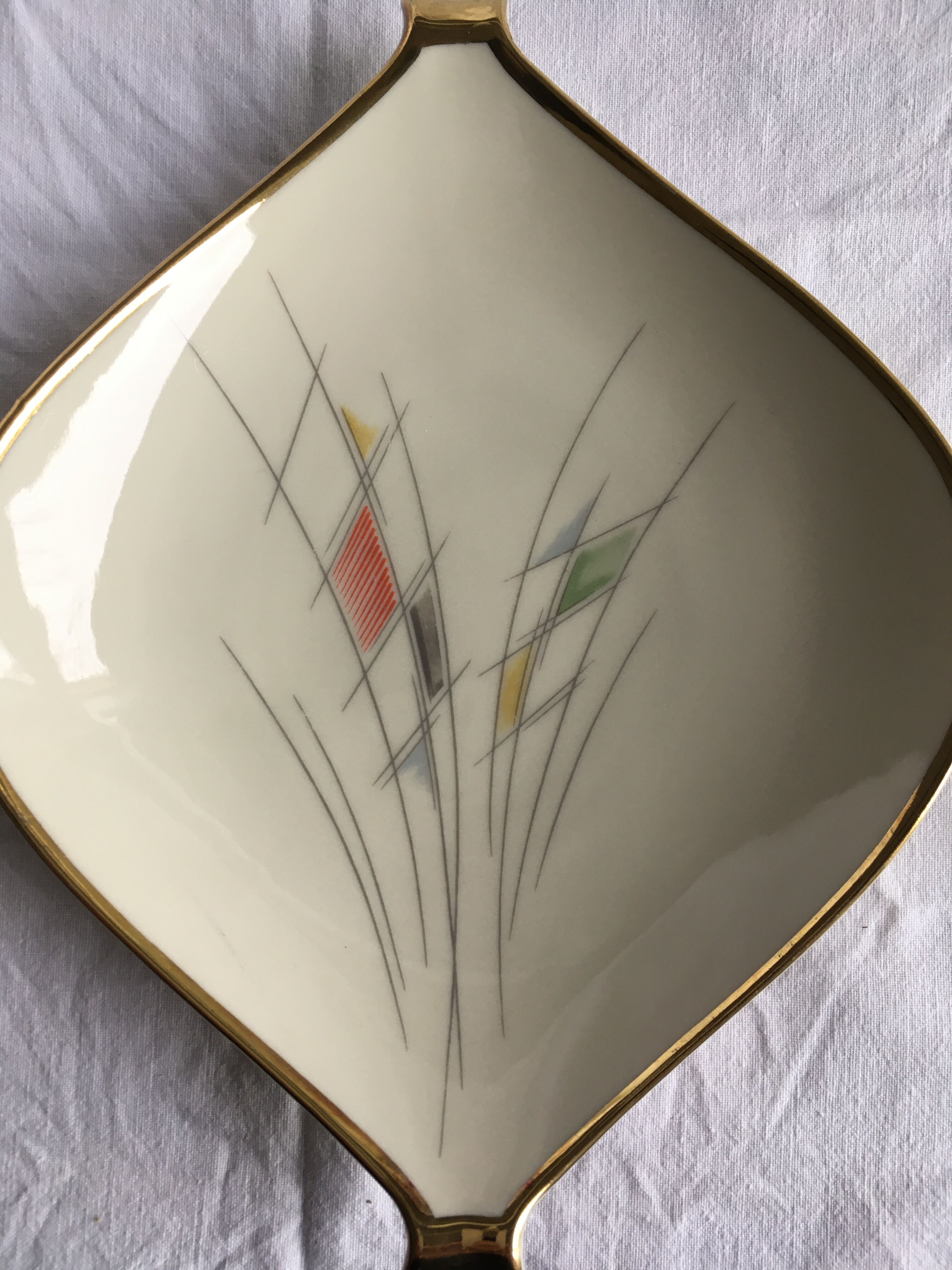 Presentation plate 50s