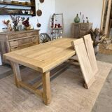 Large farmhouse table with extensions