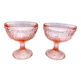 Two pink cups, Ząbkowice, 1970s