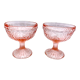 Two pink cups, Ząbkowice, 1970s
