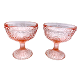 Two pink cups, Ząbkowice, 1970s