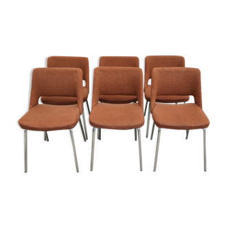 Série de 10 chaises design "conférence"