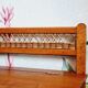 Bench chest veneer oak and rattan