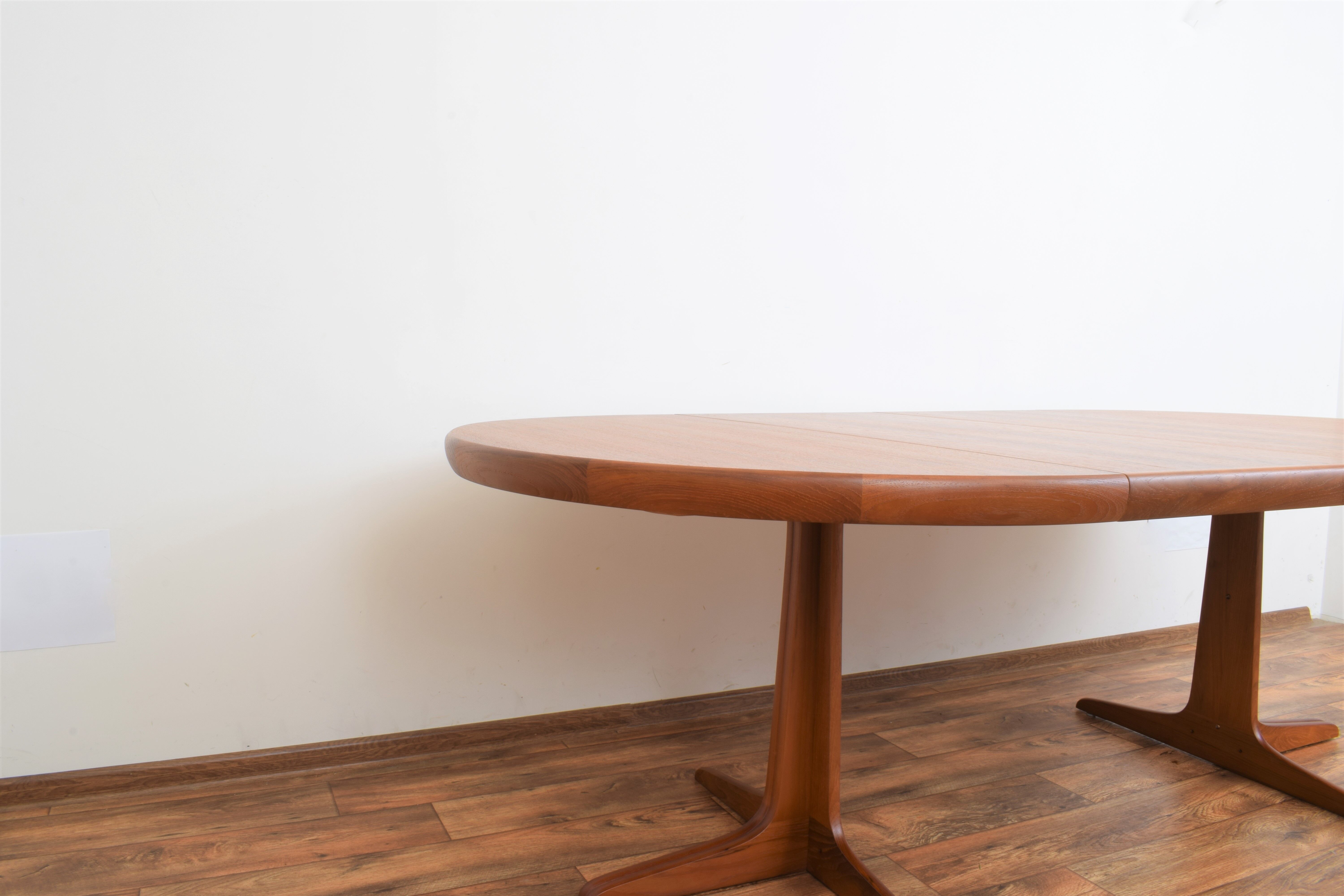 Teak extendable dining table from VV Møbler Spøttrup, 1960