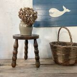 Tripod wooden stool
