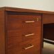 Teak desk, Danish design, 1970s, production: Denmark