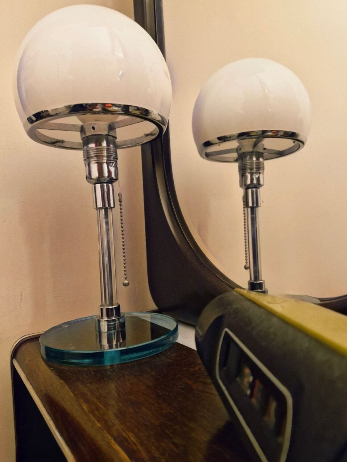 Bauhaus table lamp - Metalarte Valentino - Spain 1970