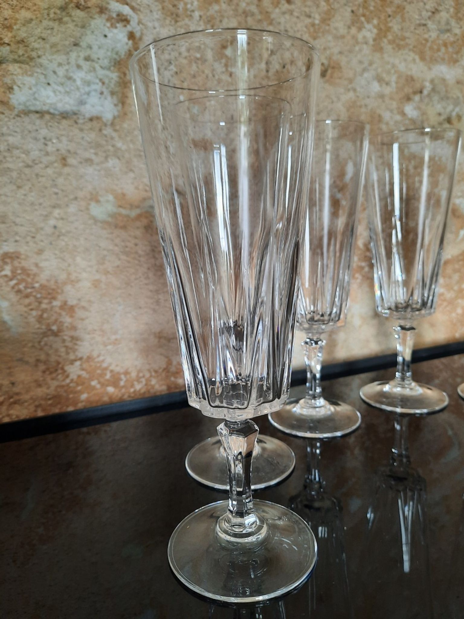 Lot de 6 flûtes à champagne