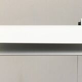 Vintage italian table lamps tegola by bruno gecchelin for blu italia, set of 2