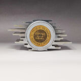 1960s Table Lighter by Sarome In Aluminium