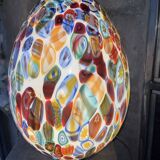 Table Lamp Modern Murano Glass Millefleurs Design Egg New