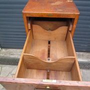 Meuble classeur a 4 tiroirs ancien en chêne
