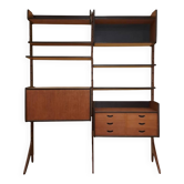 Meuble de rangement en teck Ergo de Luxe, Vintage Scandinave 1960s