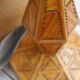 Pied de lampe en bois