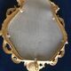 Golden resin mirror