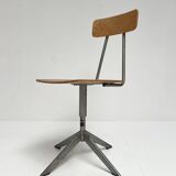 In height adjustable (desk) chair of Biofiz, 1960s