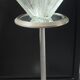 Large vintage salad bowl XXL Walther Glas