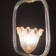 Charming Pink and Trasparent Murano Glass Chandelier by Barovier e Toso