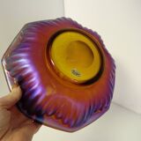 Austrian iridescent glass cup 1900 Loetz Kralik