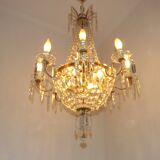 Lustre balloon 8 arms 12 lights