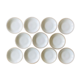 Hollow porcelain plate by Sologne Larchevêque