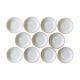 Hollow porcelain plate by Sologne Larchevêque