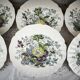 Set of 6 Royal Doulton deep plates in the Kirkwood pattern.